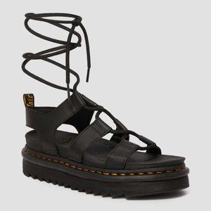 Dr. Martens Women's Nartilla Leather Gladiator Sandals - US 7